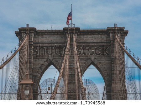 Brooklyn Bridge In Summer