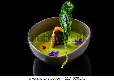 Beautiful and tasty food on a plate Royalty-Free Stock Photo #1174000171