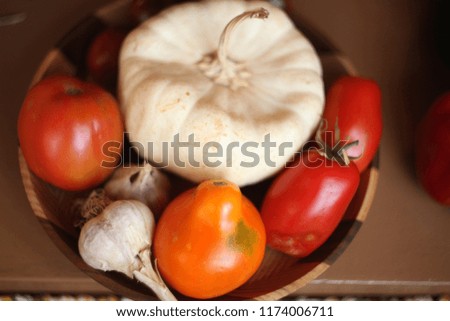 Autumn harvest/settings table\ thanksgiving day concept background