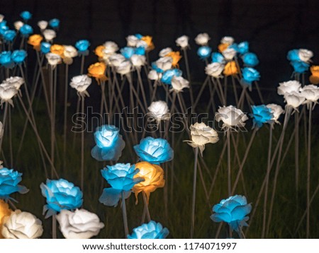 LED lighting flowers