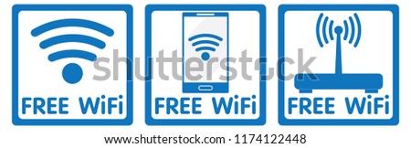 Free wifi for service people or customers come to the place. For the convenience of work And access social media