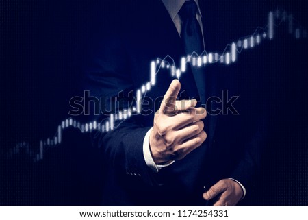 Business concept, Stock trading.