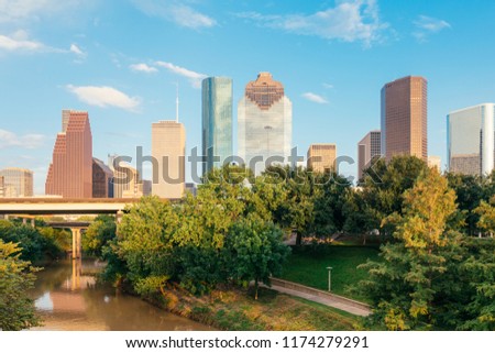 Houston Downtown Skyline