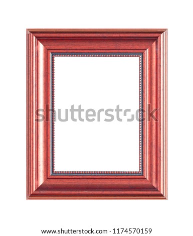  frame on white background