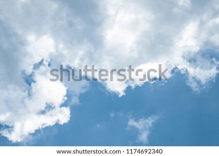 Cloudscape with Blue Sky