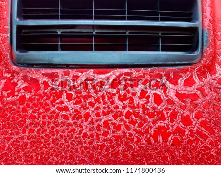 abstract red background painted metal painted on red background wonderful contrast.