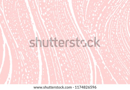 Grunge texture. Distress pink rough trace. Graceful background. Noise dirty grunge texture. Amazing artistic surface. Vector illustration.