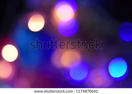 bokeh blurred color light in party holidays 