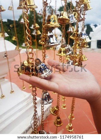 Bell by faith luck. in thailand.