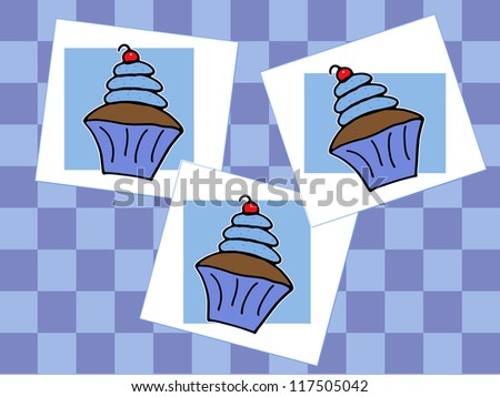 Chocolate Blueberry Cupcakes