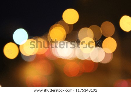 Bokeh City Night Light
