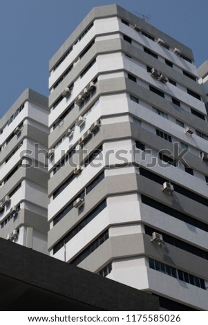 Grey building texture