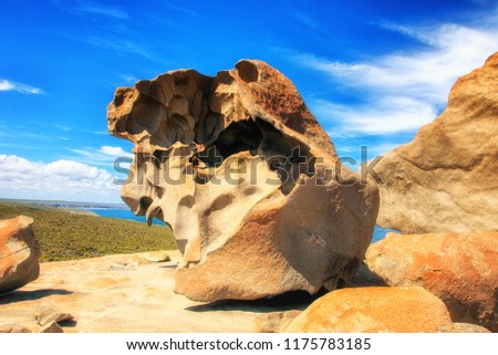 Remarkable Rocks, Flinders Chase National Park, Kangaroo Island, South Australia.