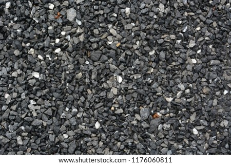 Scree texture background, Crushed grey stone
