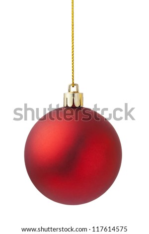 Christmas ball Royalty-Free Stock Photo #117614575