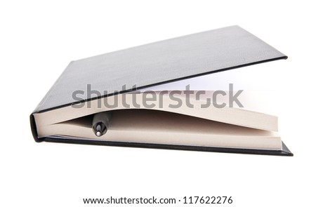 books are isolated on a white background