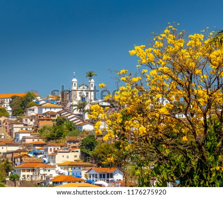 Congonhas, the city of the prophets. Minas Gerais, Brazil.