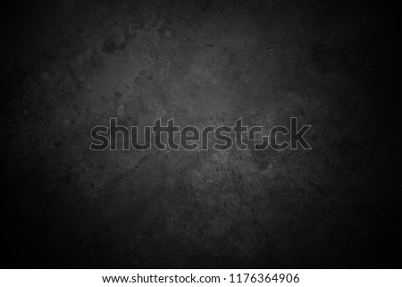 Grey concrete wall. Dark edges