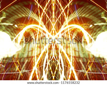 abstract draw light for overlay background