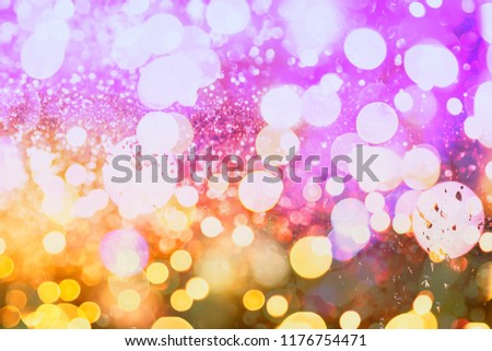 Colorful circles of light abstract background 