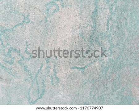 Old green paint cement wall background
