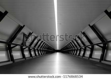 Crossrail, Canary Wharf, London, United Kingdom Royalty-Free Stock Photo #1176868534