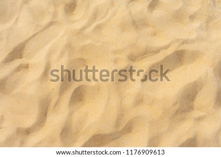 Fine beach sand in the summer sun. Sand full flame background