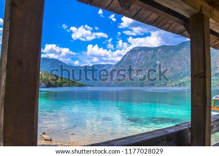 The stunning Lake of Bohinj