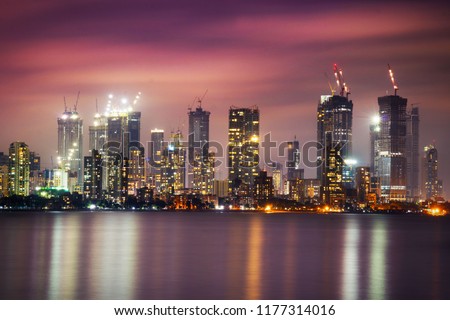 Mumbai Skyline Under Construction