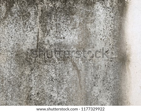 Dirty dark cement wall texture and background