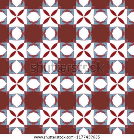 Vector seamless pattern geometric