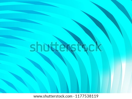 Light BLUE vector pattern with narrow lines. Modern geometrical abstract illustration with staves. The template can be used as a background.