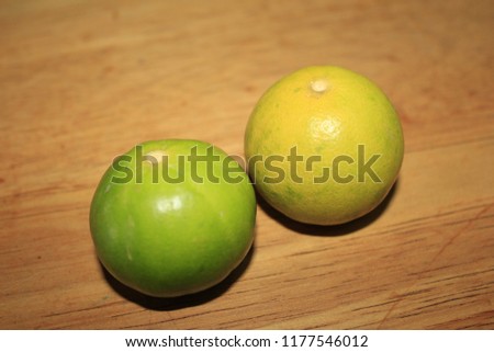 Juicy Green Lemon