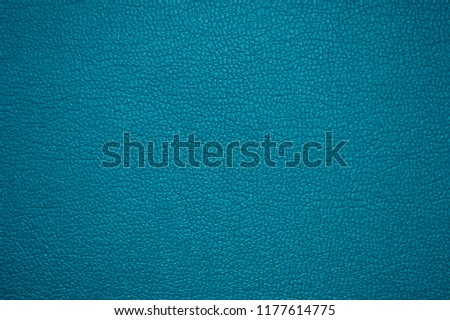 Blue beautiful leather texture as background