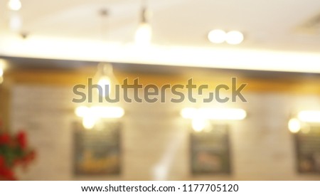 Shop lighting background