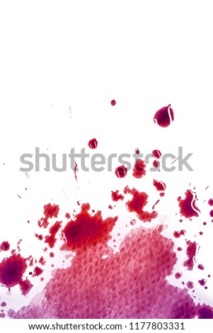 Abstract watercolor background.The color splashing on the paper.It illustration free hand drawing