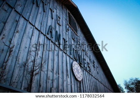 Rustic Antique Wood Barn