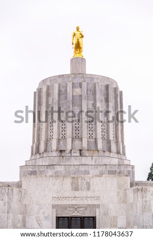 Oregon State Capitol Building, Oregon-USA