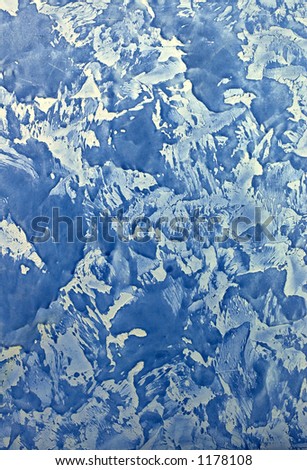Blue design paint texture #4