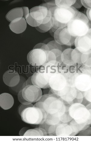 Bokeh abstract blur of water weave