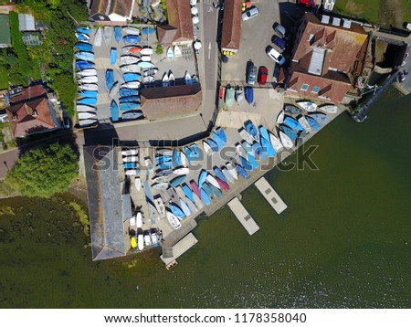Emsworth, UK south coast Drone pictures 