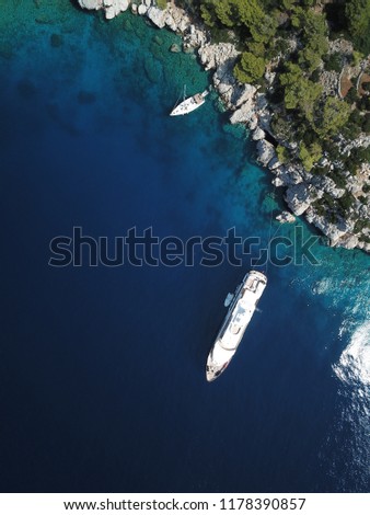 Greek islands drone pictures 
