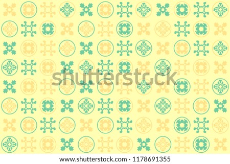 Beautiful vintage floral pattern design