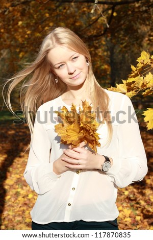 Autumn photo shoot
