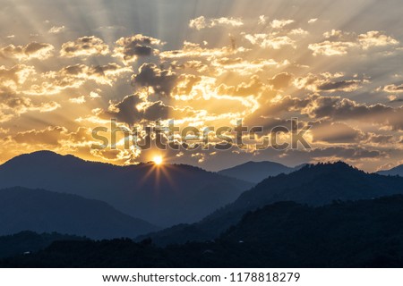 Sunrise in Georgia