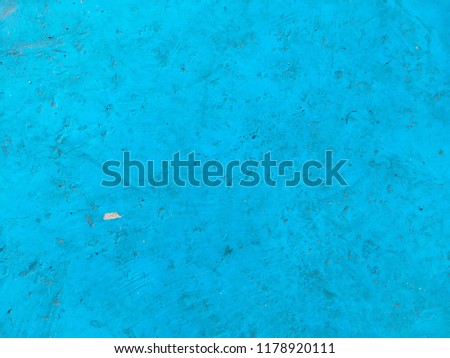 Old light blue cement background and texture design