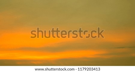 Amazing clouds at sunset