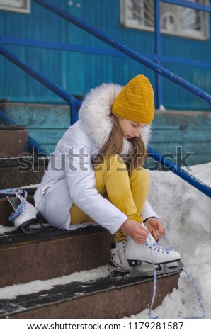 Girl shoes skates