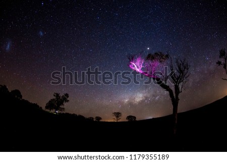 Milk Way Captured in South America in Autumn - Fisheye Lens