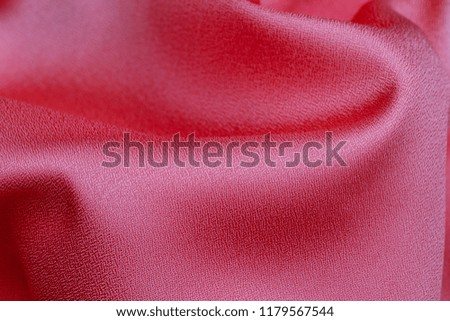 Pink silk cloth or satin texture 